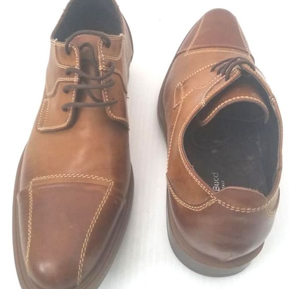 New Bacco Bucci men\'s leather  shoes sz 8.5